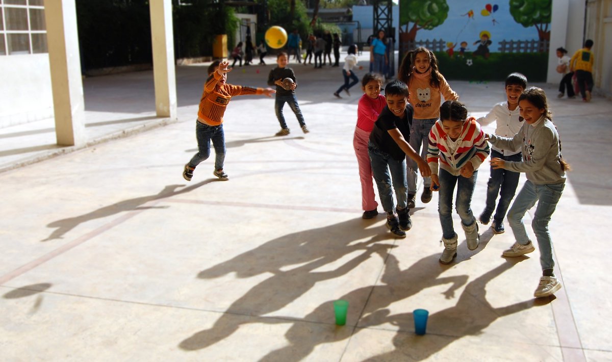 We are celebrating the #WorldChildrenDay in Aleppo, Syria, with the SEEDS Project! The SEEDS’ Team has organized special events and activities to make this day unforgettable.💙 #WorldChildrensDay #SEEDSProject #ChildrensRights #EducationForAll