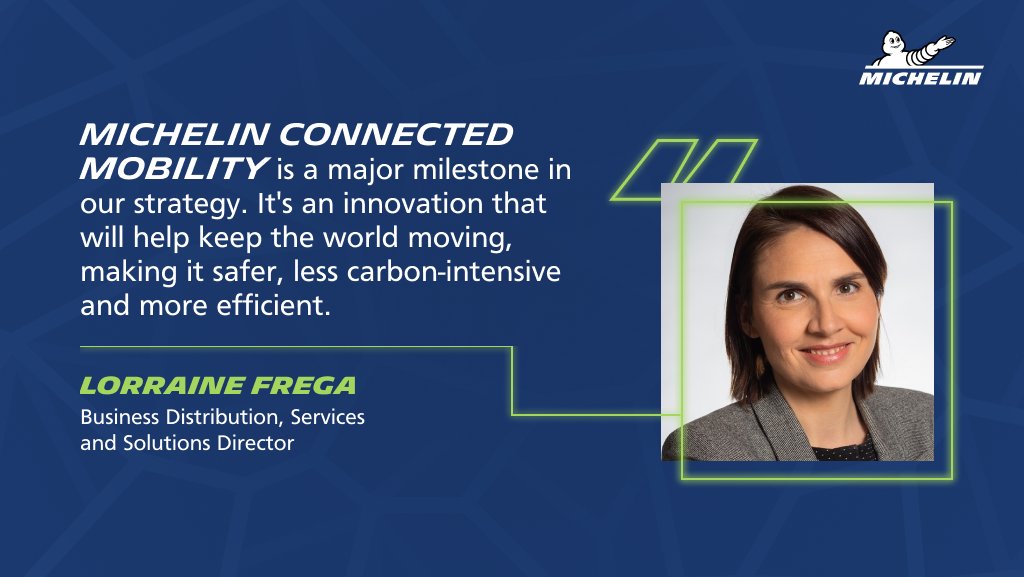 MichelinNews's tweet photo. 🚚With @MICHELIN Connected Mobility, our new innovative solution,  transporter will be able to : ✅improve performances and security,
⚙️simplify maintenance,
⏱️reduce vehicule down time,
📉reduce their environmental impact.
Learn more ➡️ https://t.co/ayBoLzda9J https://t.co/QAhr5wyBeU