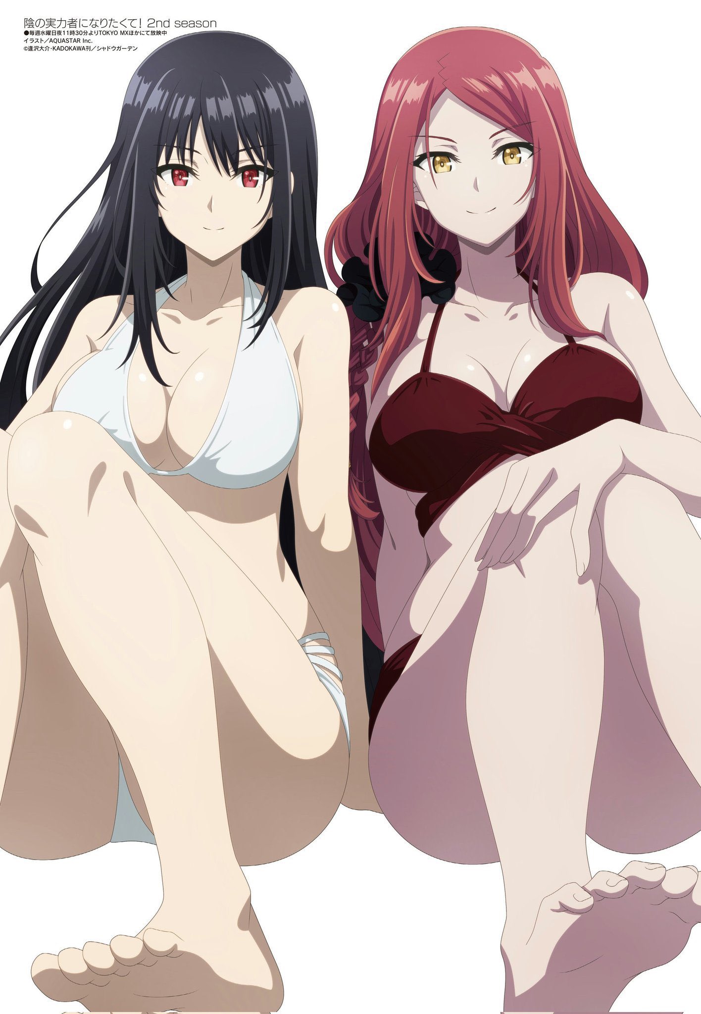 The Eminence in Shadow TV Anime Releases Seven Shadows' Swimsuit