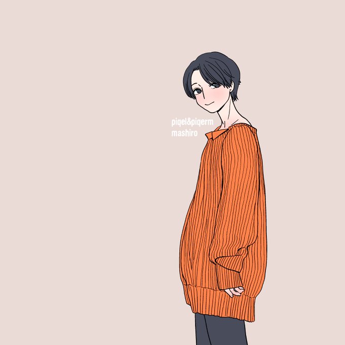 「orange sweater」 illustration images(Latest｜RT&Fav:50)