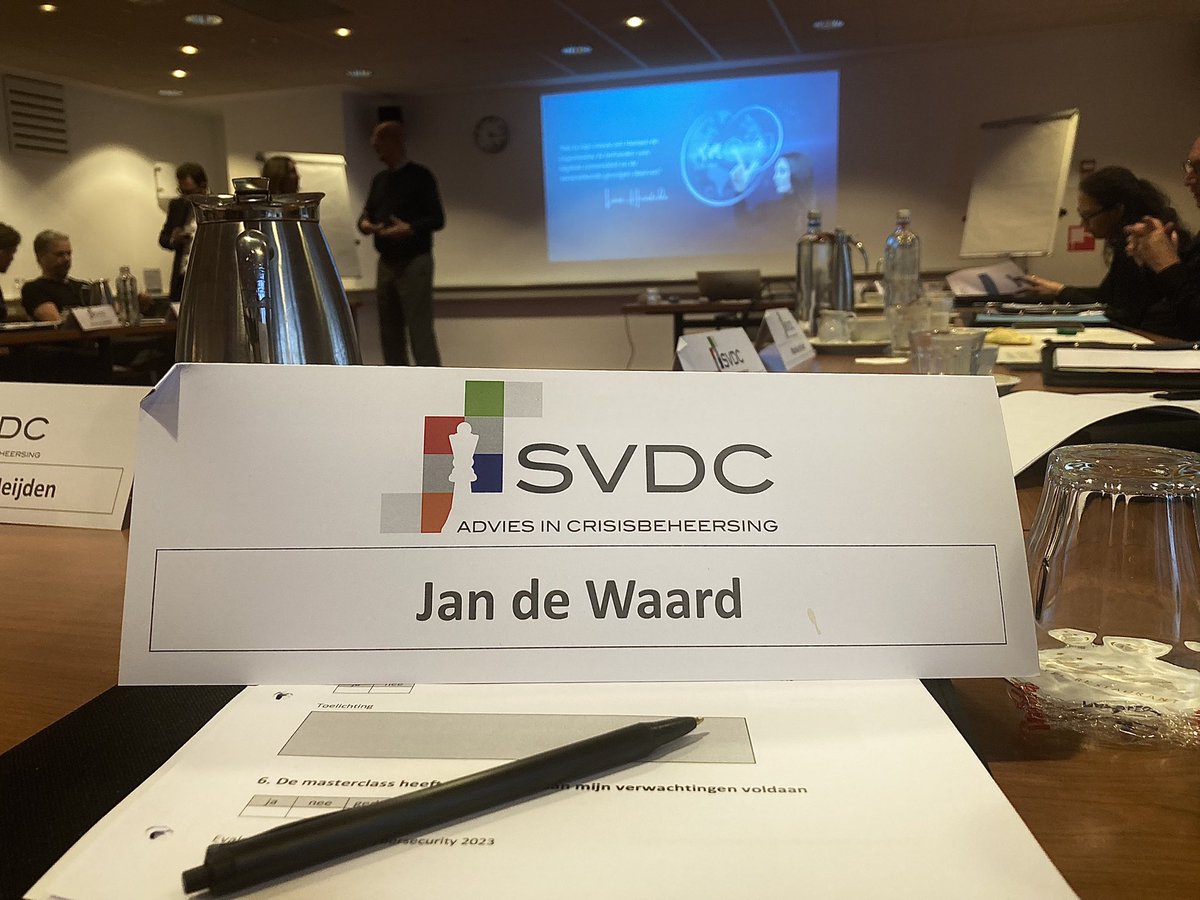 Masterclass Cybersecurity en digitale weerbaarheid van <a href="/SVDC_info/">SVDC</a>, zet weer aan het denken wat we nog meer te doen hebben om veilig te werken en goede patiëntenzorg te bieden <a href="/RAVBrabantMWN/">RAV Brabant MWN</a>.