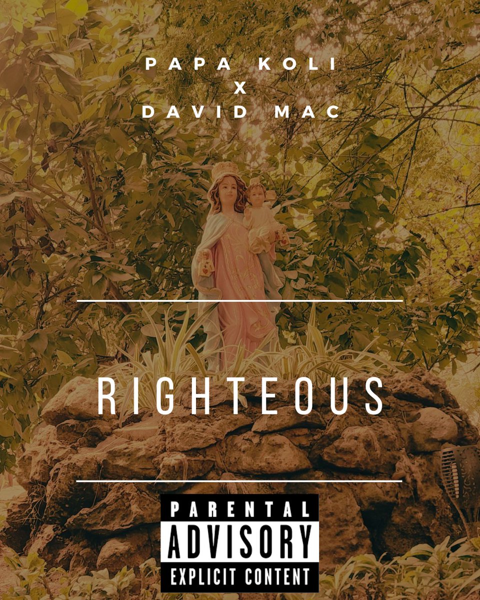 Righteous is the perfect midweek jam 📷📷📷available on Spotify, YouTube & Apple Music.
Keep a look out for the lyrics coming soon on all those platforms.
#MidWeekGroove #grootmanrap #hiphop #music
Stream here: distrokid.com/.../papakoli/r…