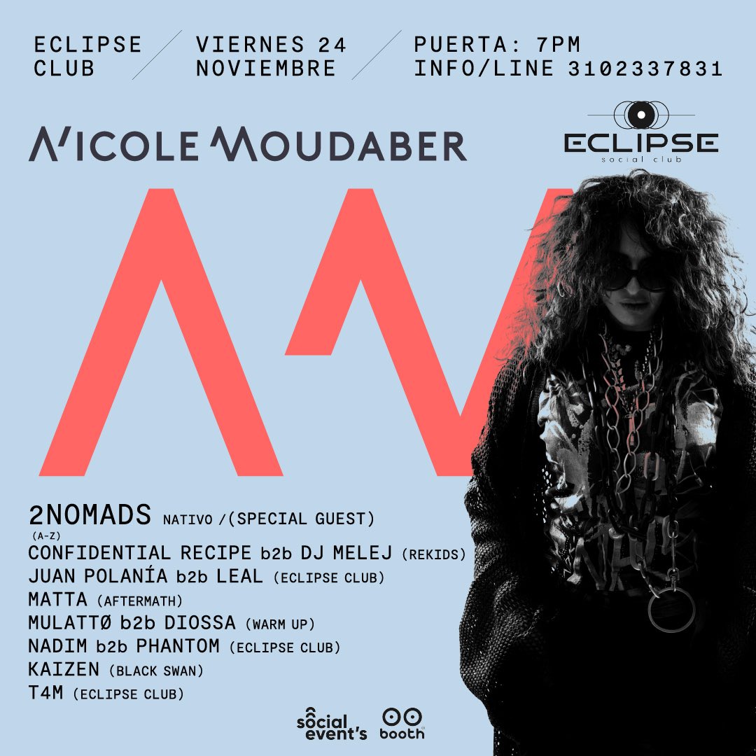 PTongDJAcademy's tweet photo. Future Talent Award Winners @2nomadsmusic are playing as special guests with our teacher @NicoleMoudaber at Eclipse Social Club 🔥
#PTDJA #NicoleMoudaber #2Nomads #Live #PeteTong #DJ #Dance #PeteTongDJAcademy #Teacher #DJTuition #EclipseSocialClub https://t.co/x6Ald4cFVM