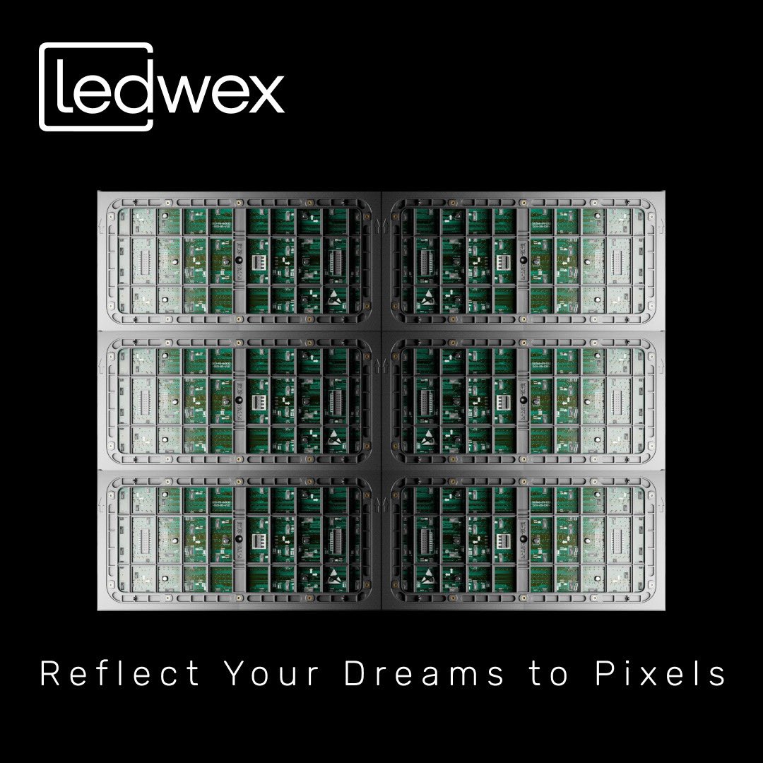 Hayallerini piksellere yansıt.

#Ledwex #Led #Ledscreen #leddisplay #Ledteknolojisi #Ledüretimi #LedÇözümleri #LedInovasyon