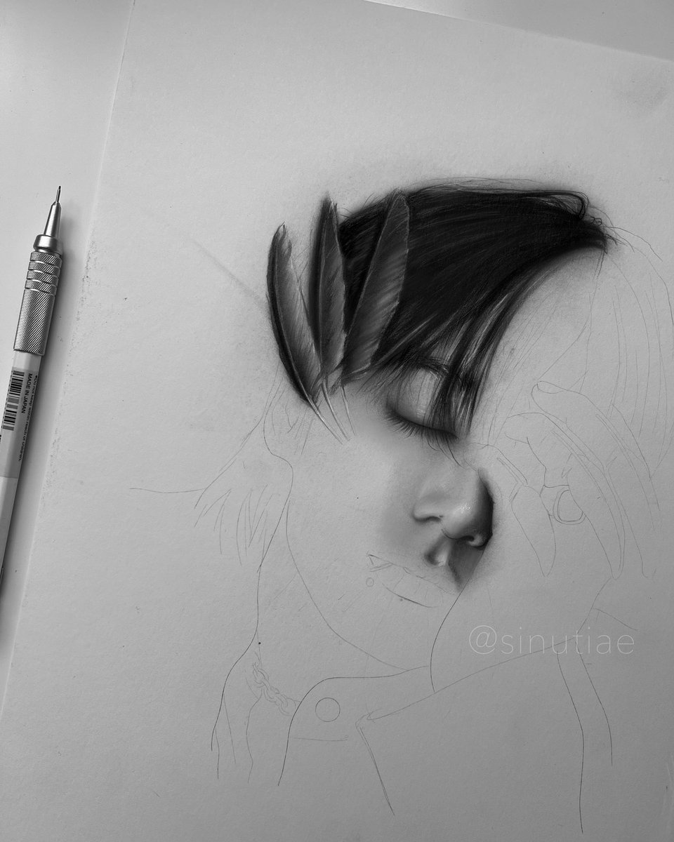 sinutiae's tweet image. new drawing after a while &amp;lt;3 #JungKook_GOLDEN