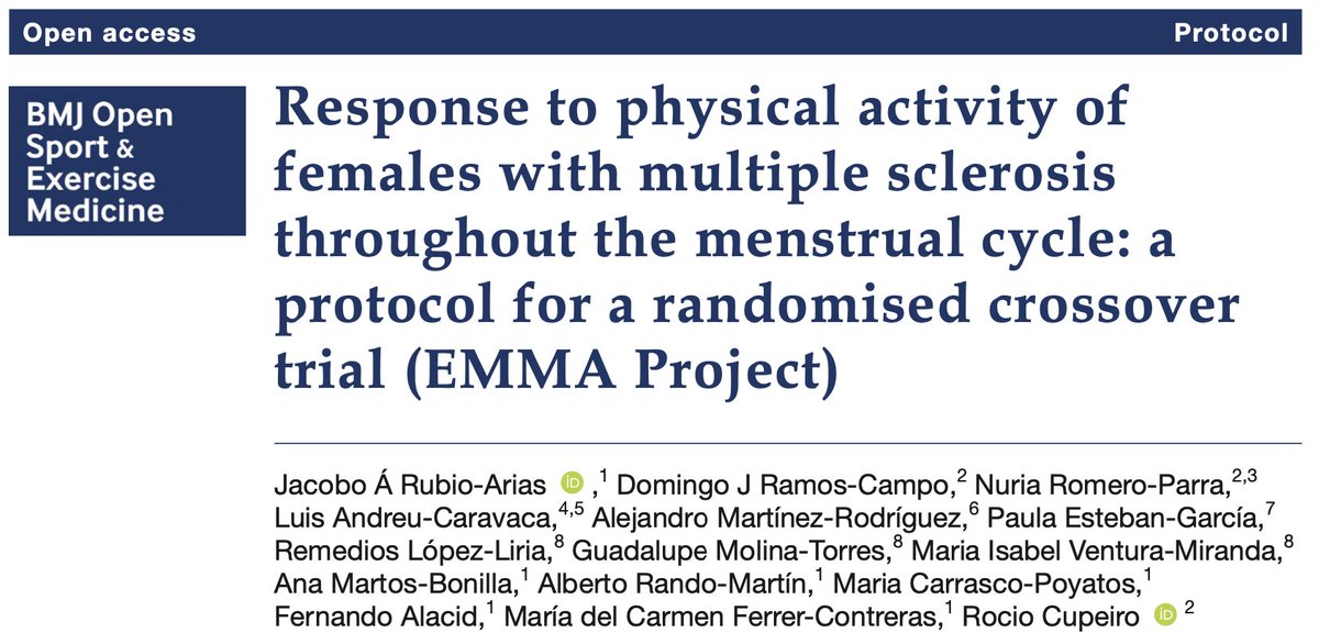 BMJ Open Sport & Exercise Medicine tweet media