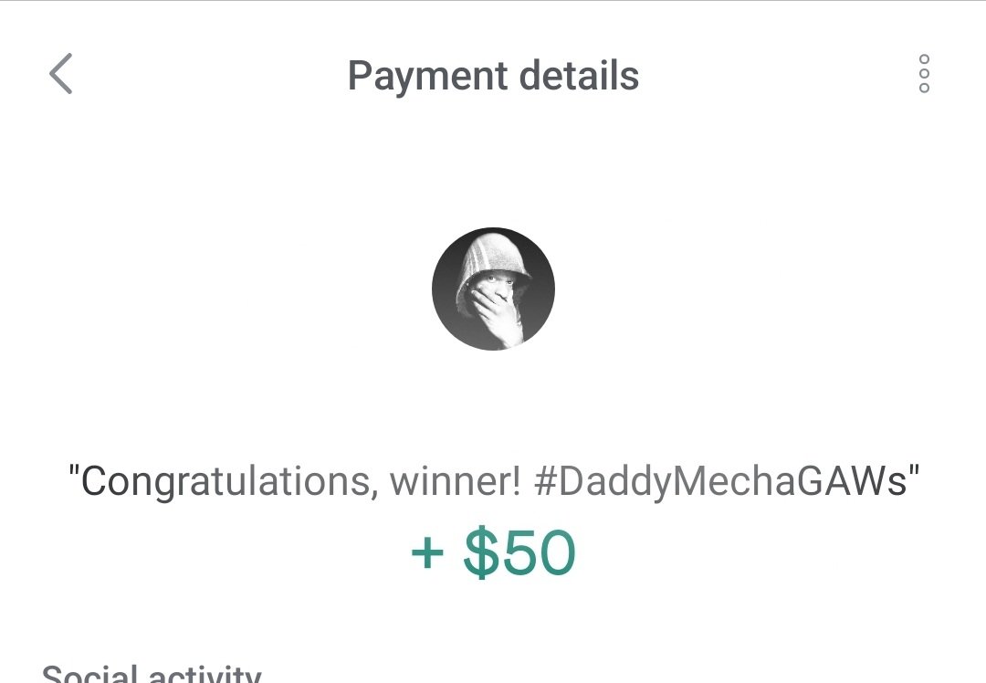emily_curtiss's tweet photo. Thank you so very much, @Mecha_Human! I am extremely appreciative! Happy Thanksgiving! #DaddyMechaGAWs https://t.co/BVn2K8i44P