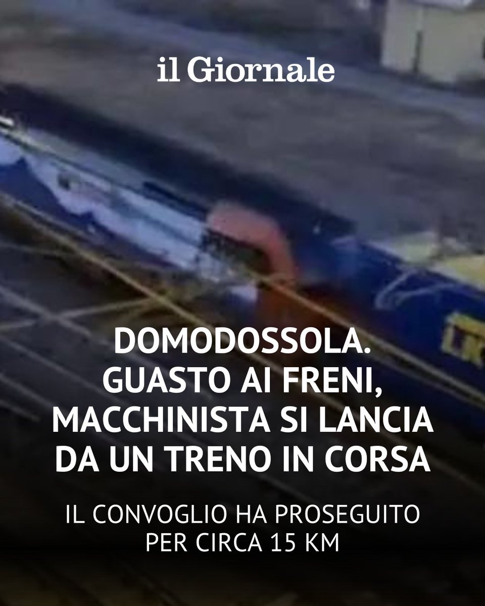 ilgiornale's tweet image. Tensione questa mattina lungo la linea ferroviaria del Sempione, dove si è rischiato un incidente di grandi proporzioni. 

Tutti i dettagli su #ilgiornale
 cstu.io/ad7a15

#domodossa #treno #treni #incidente #incidenteferroviario