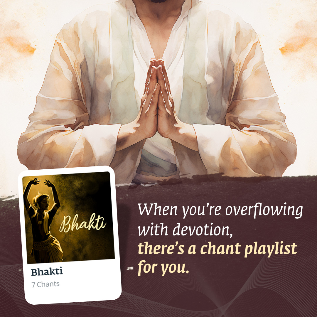 ishafoundation's tweet photo. Introducing our brand new feature – chant playlists – on Sadhguru App. These specially curated playlists include chants to deepen your devotion, enhance your mood, find stillness, or get a good night’s rest. Download Sadhguru App today and start listening.

https://t.co/ODz9Dto6PS