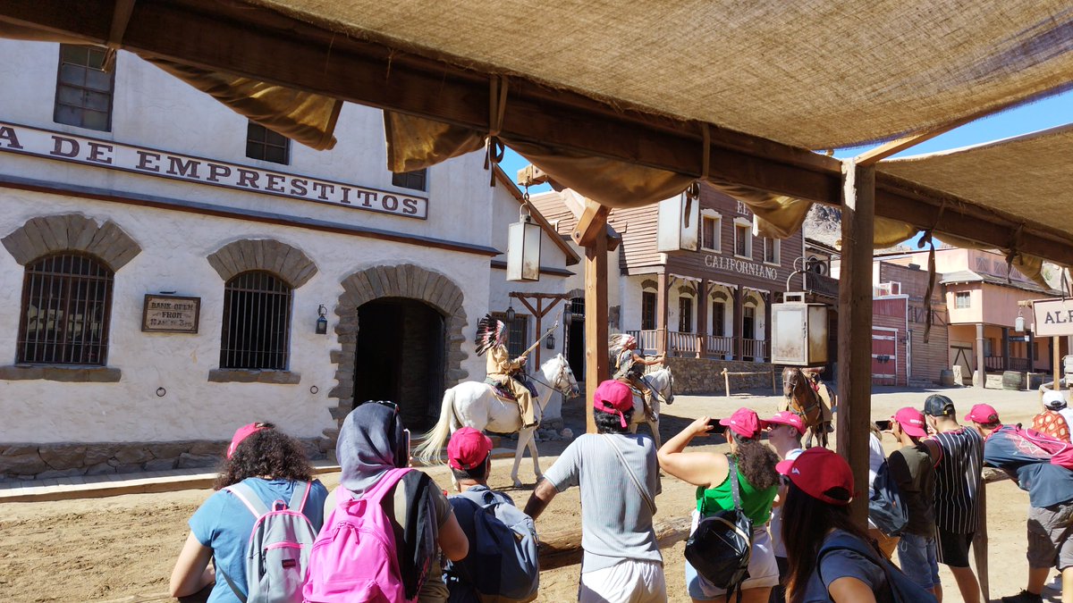 Grupo_Envera_'s tweet photo. 🤠🐎🌵 Viajamos en el tiempo hasta el lejano Oeste
Desde el Centro Ocupacional de Envera en #GranCanaria hemos disfrutado del Sioux City Park
Una experiencia muy #DisFriendly https://t.co/3LMiTU60vo
