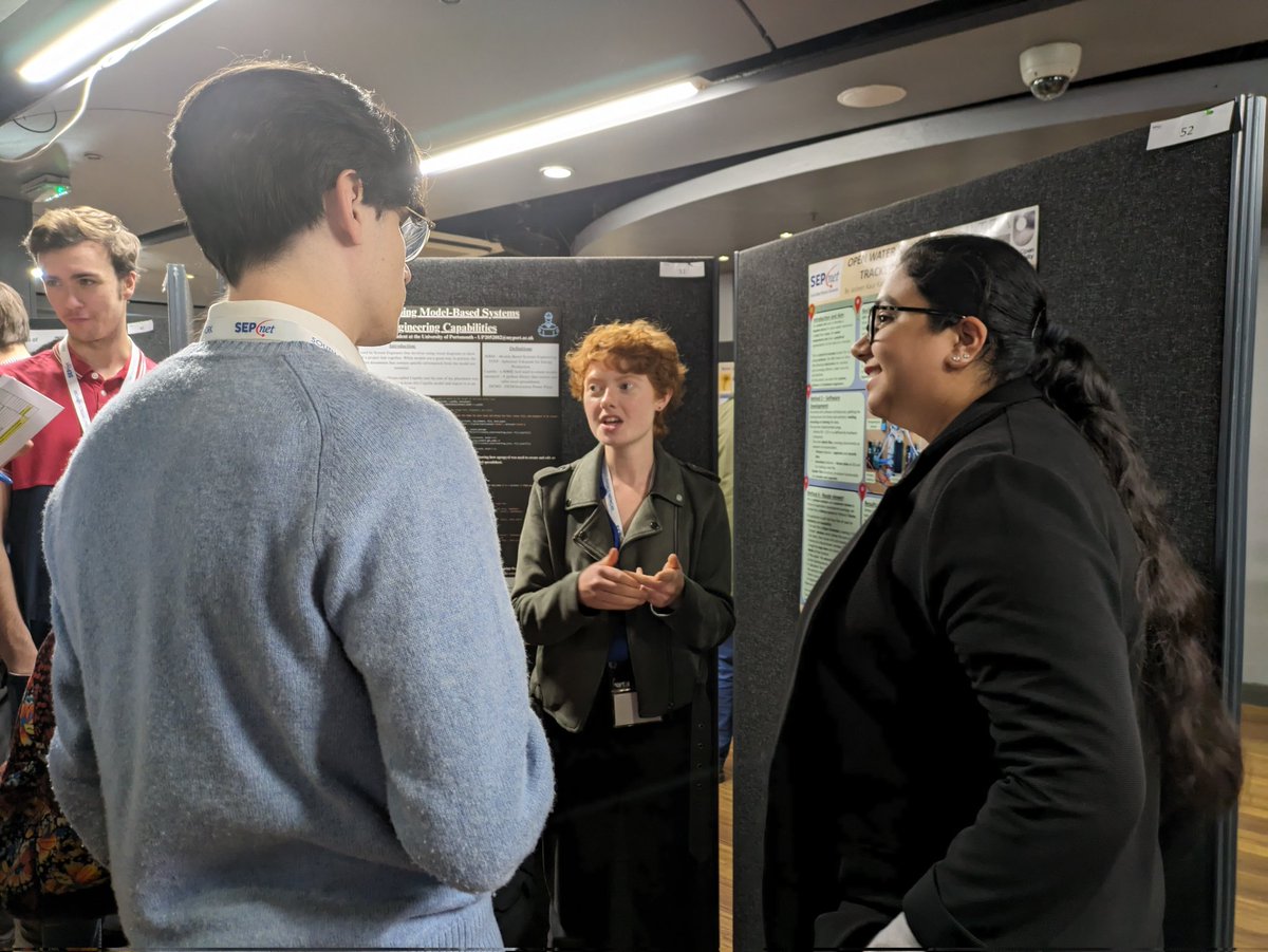 JanaCheckley's tweet photo. Afternoon poster session at the SEPnet Expo has started. Most of my RHUL students are presenting this afternoon. So excited and proud of all the work they have done! @SEPhysics @RHULPhysics #sepnetexpo2023 https://t.co/mMpYyzp8dI