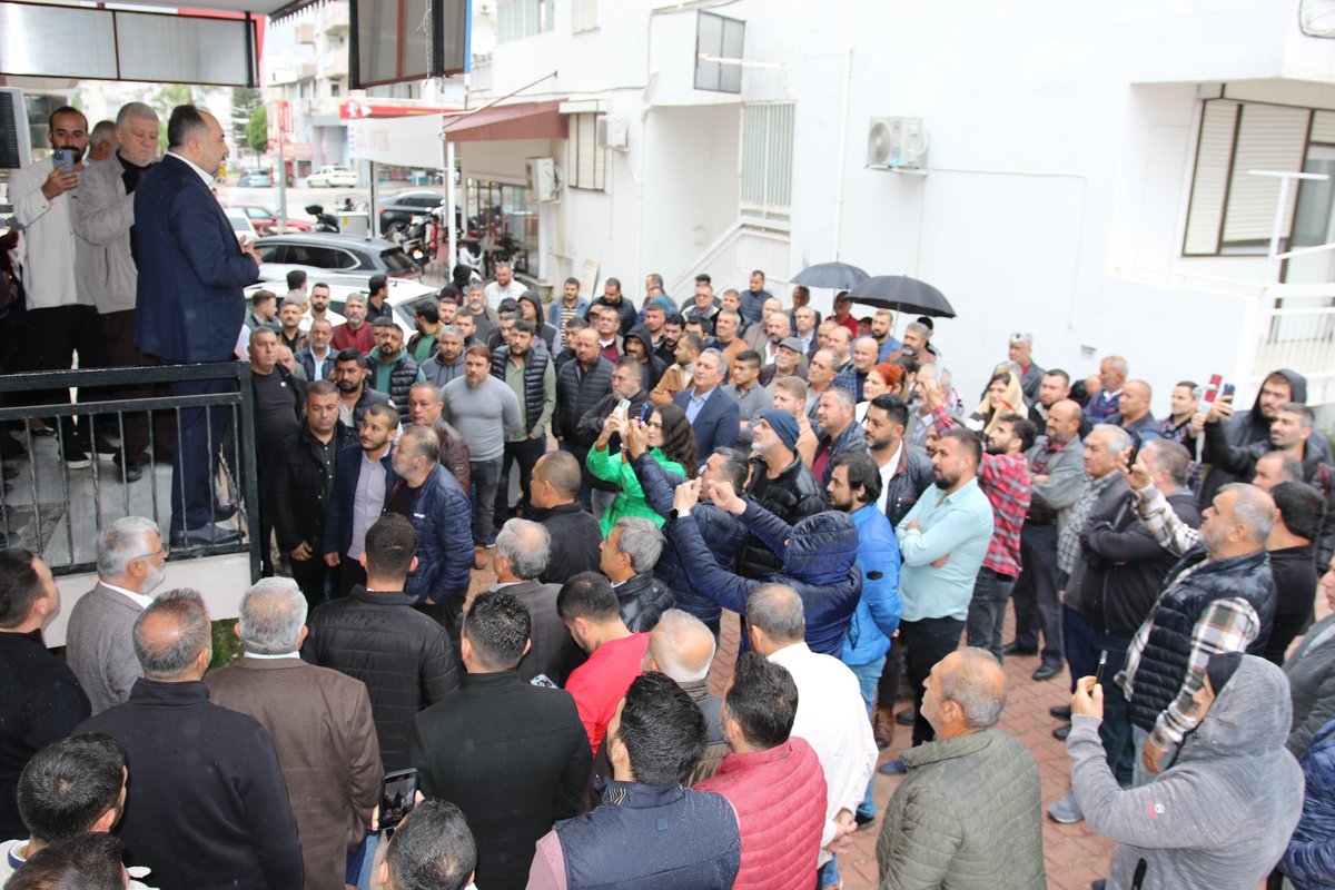 Mübarek Olsun.
Yağan yağmura rağmen Finike'miz için çıktığımız bu yolda bizleri yanlız bırakmayan tüm dostlara teşekkür ederim. Gelemediği halde gönülleri bizimle olan tüm hemşehrilerime selam olsun. <a href="/MevlutCavusoglu/">Mevlüt Çavuşoğlu</a>