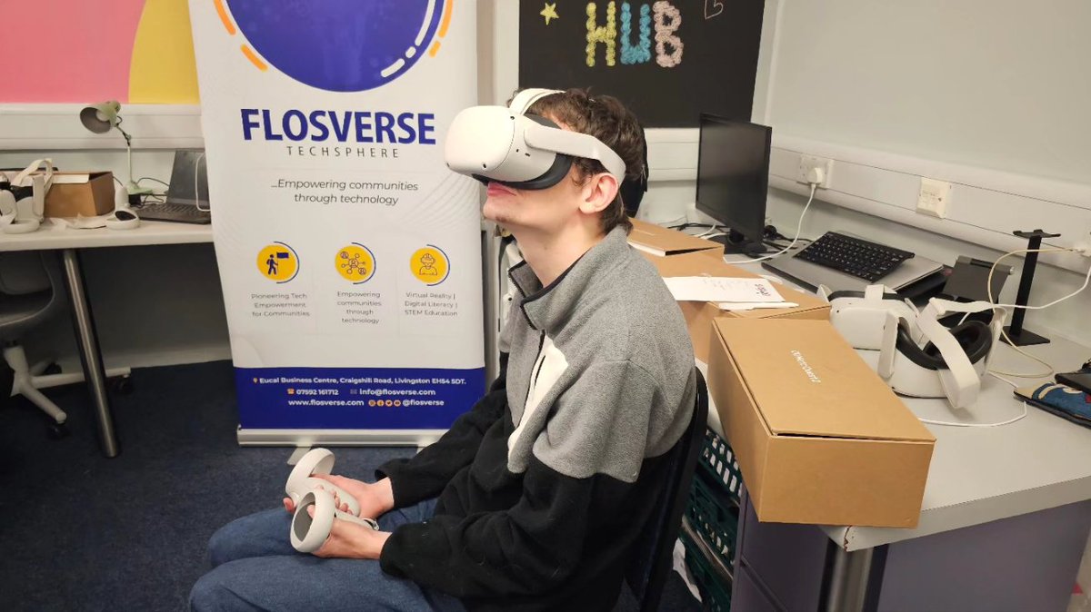 flosverse's tweet photo. Photo reports from the VR in Community Development Event at Spark, Livingston

Celebrating Book Week, our second event we partnered with Spark for a unique 'VR in Community Development' event.

#vrtraining #flosverseTechsphere #edtech #vr https://t.co/v3wlSObVHm