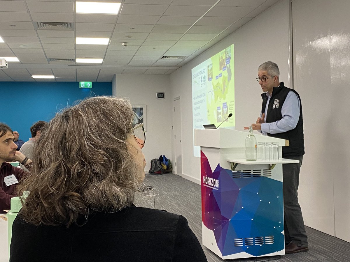 YorkshireiCASP's tweet photo. We have worked with @nationaltrust @fountainsabbey to help monitor the River Skell & protect a world heritage site using effective natural flood management.
Nabil Abbas told #Confluence23 about how landowners are being incentivised to do more NFM https://t.co/cqfm9LJEro