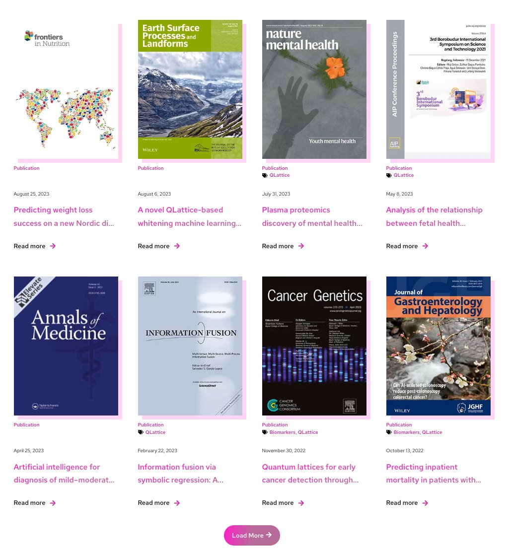 AbzuAI's tweet image. If you're a scientist or researcher, explainable #AI is at your fingertips - for free! Because #scientificprogress and #openscience is important to Abzu. 

Check out publications in #frontiers, #nature, #AJOG and more!

#QLattice #researchtools #ArtificialInteligence #science