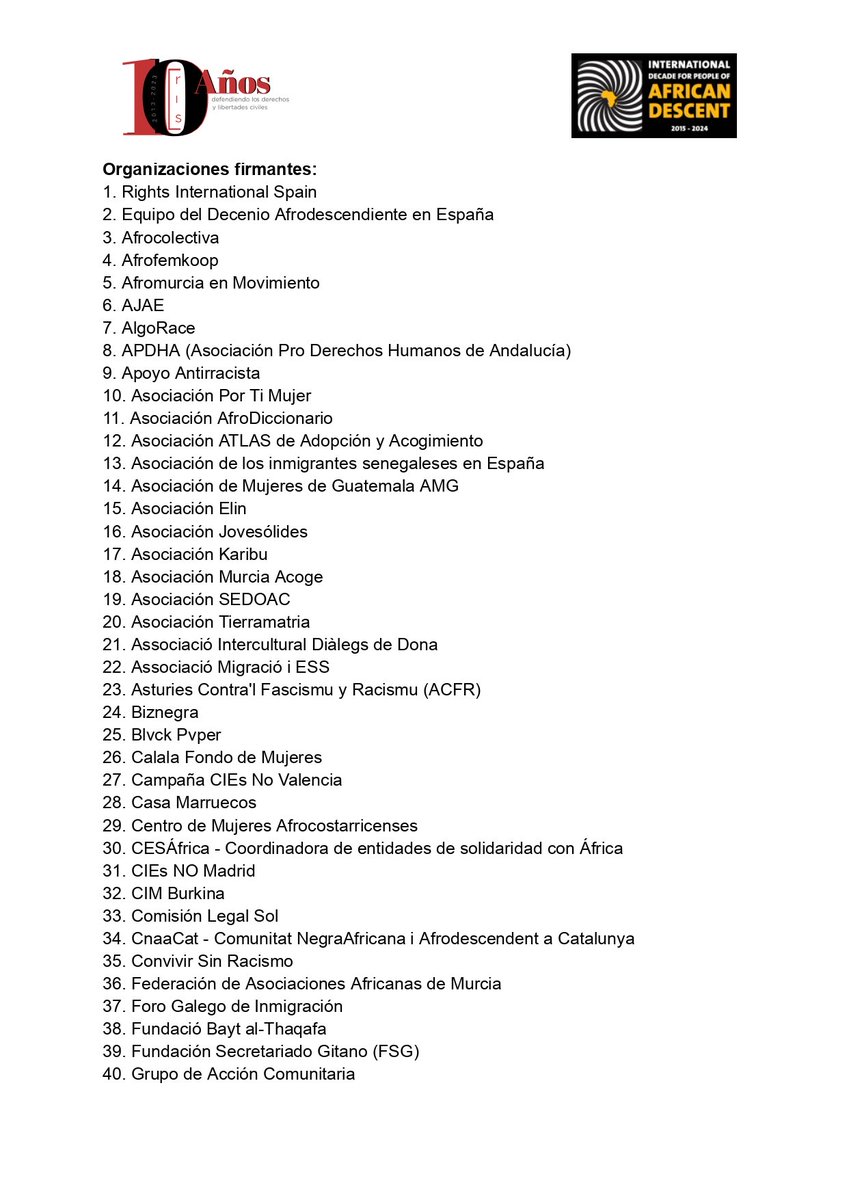 Equipo Decenio Afrodescendiente tweet media