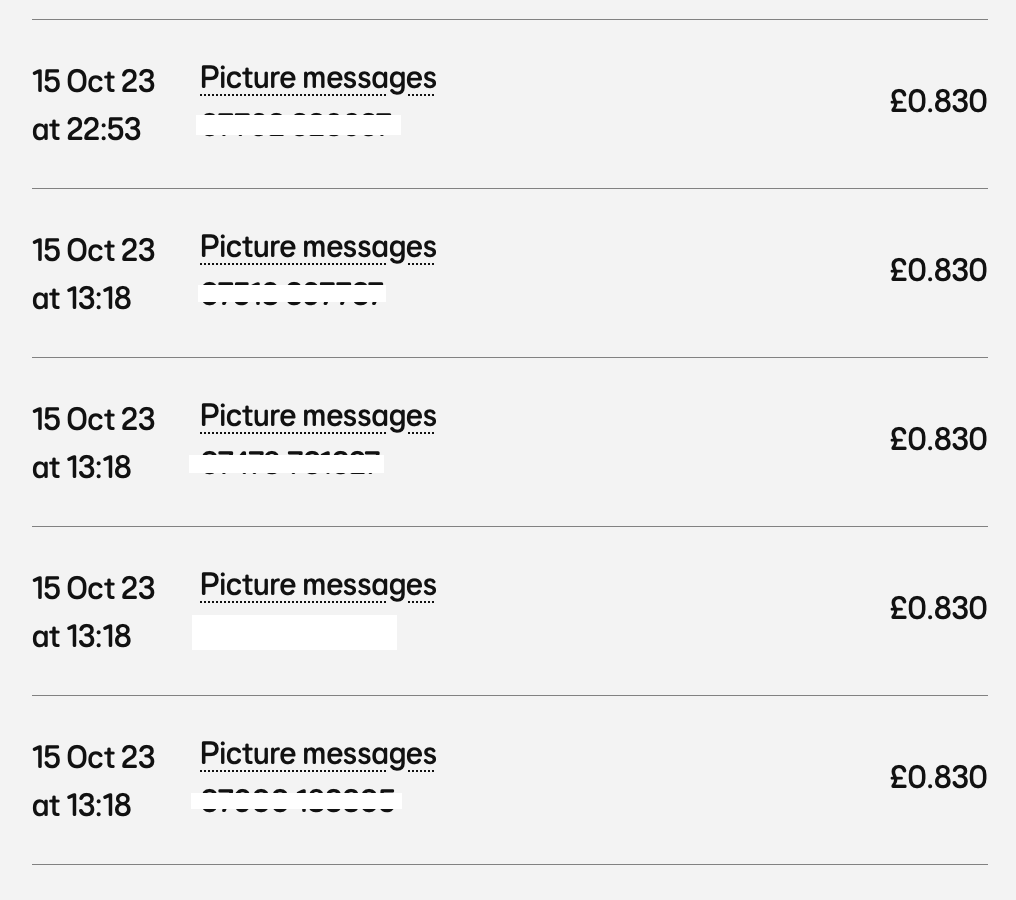 .
@OpenTableUK
just FYI, please could you warn users of your app that by sending invitations to friends for a booking, they will be sending picture messages which may well be out of their contract's allowance. Sending out invites for my partner's birthday meal cost me £4.15!