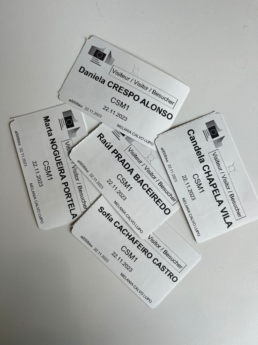 ColegioApostol's tweet image. Ya está en Bruselas nuestro equipo Morriña ganador del concurso #YouthAmbassadors. En la Comisión Europea de Política Regional presentan nuestro colegio y exponen su proyecto. A disfrutar de la experiencia. 🇪🇺🇪🇺 🇪🇺@EU_Commission @in_galicia @InjuveSpain @Europarl_ES