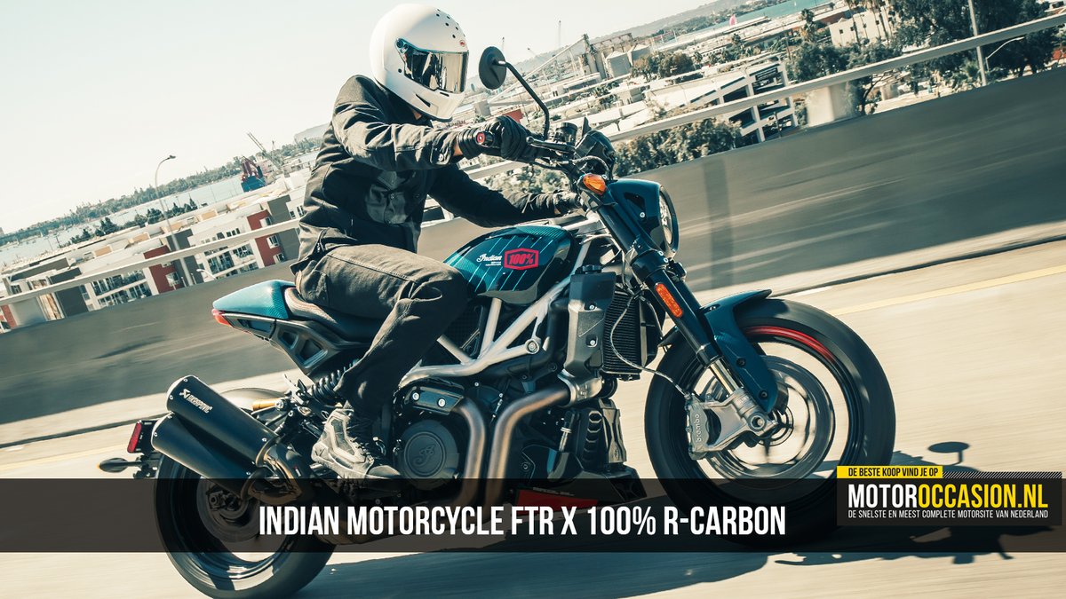 motoroccasion's tweet photo. 2024: Limited Edition INDIAN MOTORCYCLE FTR x 100% R-CARBON

https://t.co/EXpe6DGDzC https://t.co/OTxp73WrWt