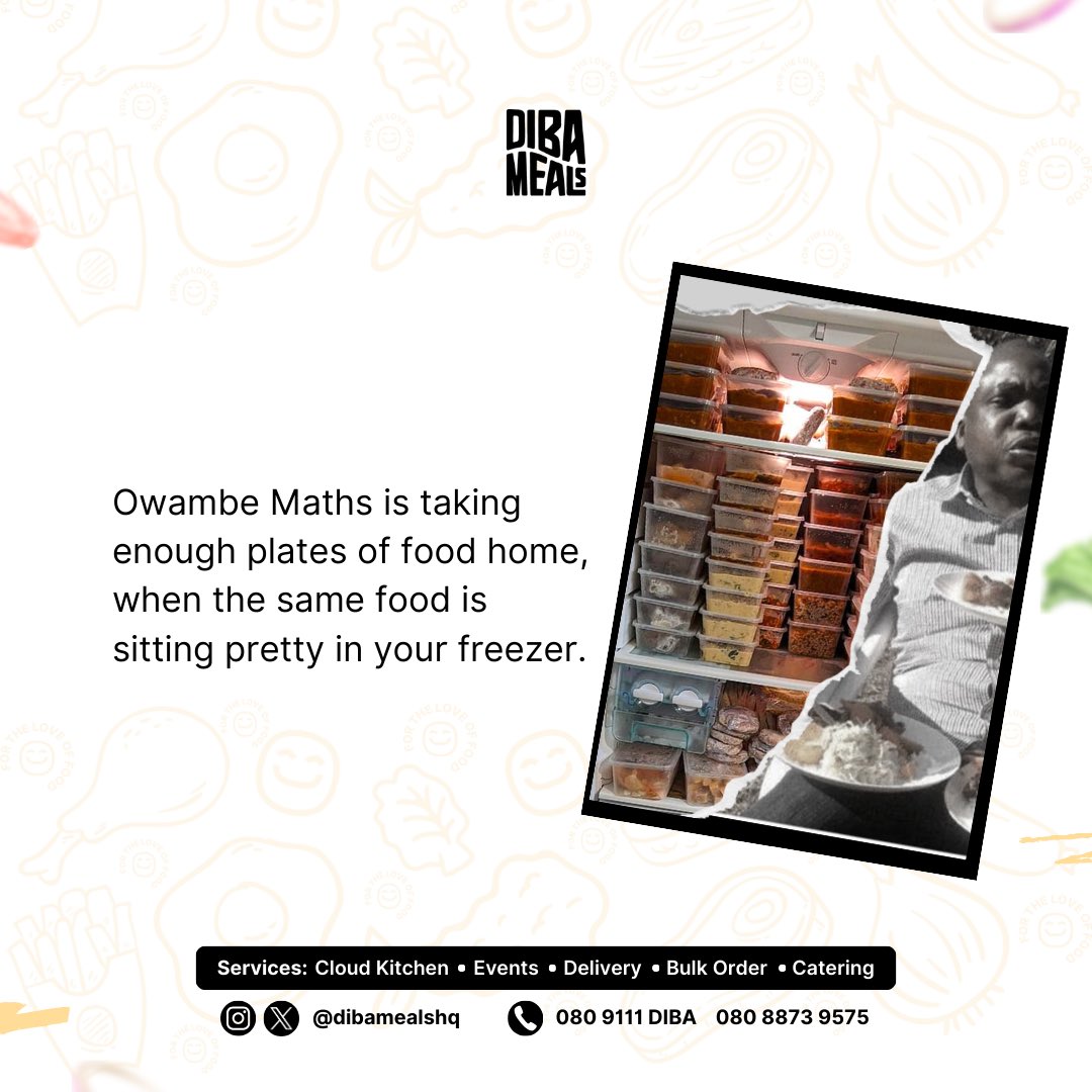 Dibamealshq's tweet photo. ✨Owambe Maths✨
The Maths is Mathing abeg. 😂🧮

Which is your favourite slide. 🤩

#DibaMealsHq #DibaMealsLaunch #DibaMealsLagos #Owambe #LagosOwambe #OwambeMaths #LagosParty #NaijaWeddings #LagosVendors #LagosFood #LagosCaterer #LagosFoodie https://t.co/qvXNntc3JV