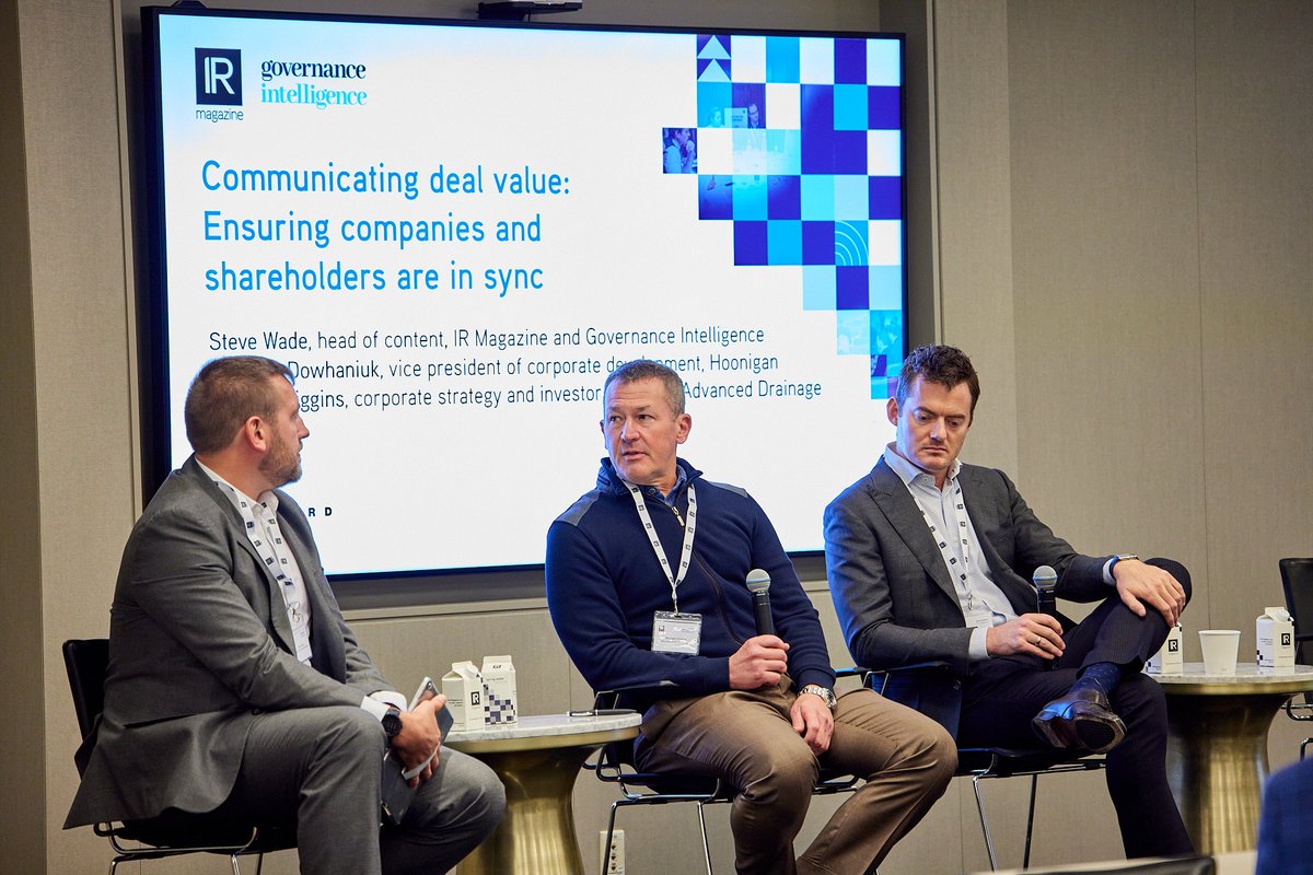 Experts are optimistic about the M&amp;A market in 2024. What does that mean for listed companies?

Read key takeaways from our M&amp;A Forum held earlier this month in New York here: governance-intelligence.com/shareholders-a…

#corpgov #mergersandacquisitions
