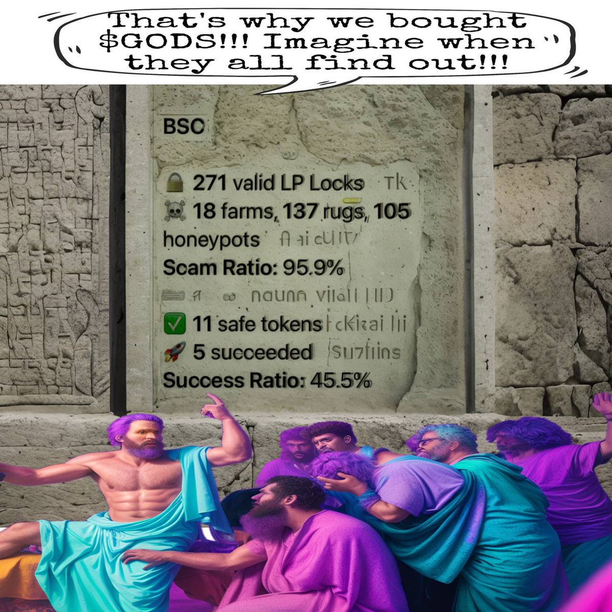 🛡 Invest with Confidence! 🔮 DivinityDAO prioritizes safety:

✅ LP Locked for 1 Year
✅ Smart Contract Ownership Renounced
✅ Proven Track Record: 27 Days Strong!

Your safety matters. Join a project built to protect your investment! 
#DivinityDAO #GODS #BSC