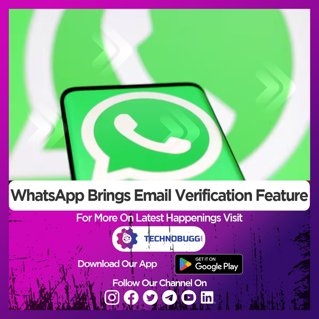 Read more: bit.ly/47G95nV
Subscribe to our YouTube channel: bit.ly/40TRC9h

#WhatsApp #EmailVerification #NewFeature #BreakingNews #TechNews #Security #Privacy #TwoFactorAuthentication #UserSecurity #AccountProtection #DataProtection #AntiSpam #AntiFraud