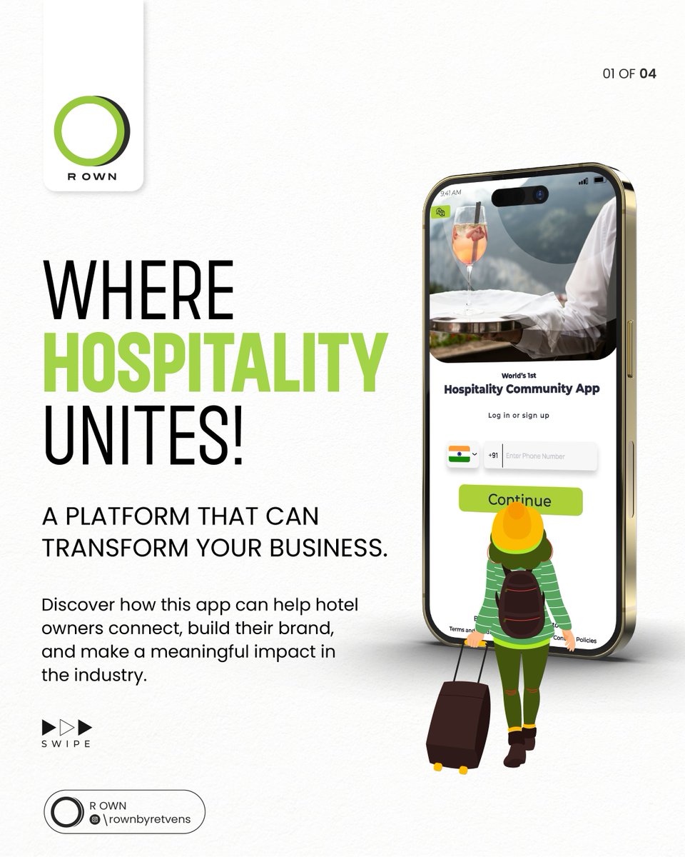 rownbyretvens's tweet photo. We are building a better tomorrow.
Not just an App but an initiative to transform hospitality by building a community of owners and experts.
.
.
#hospitality #hospitalitysector #hospitalityservices #Rownapp #rown #rownbyretvens https://t.co/NoQ16gw8Wz