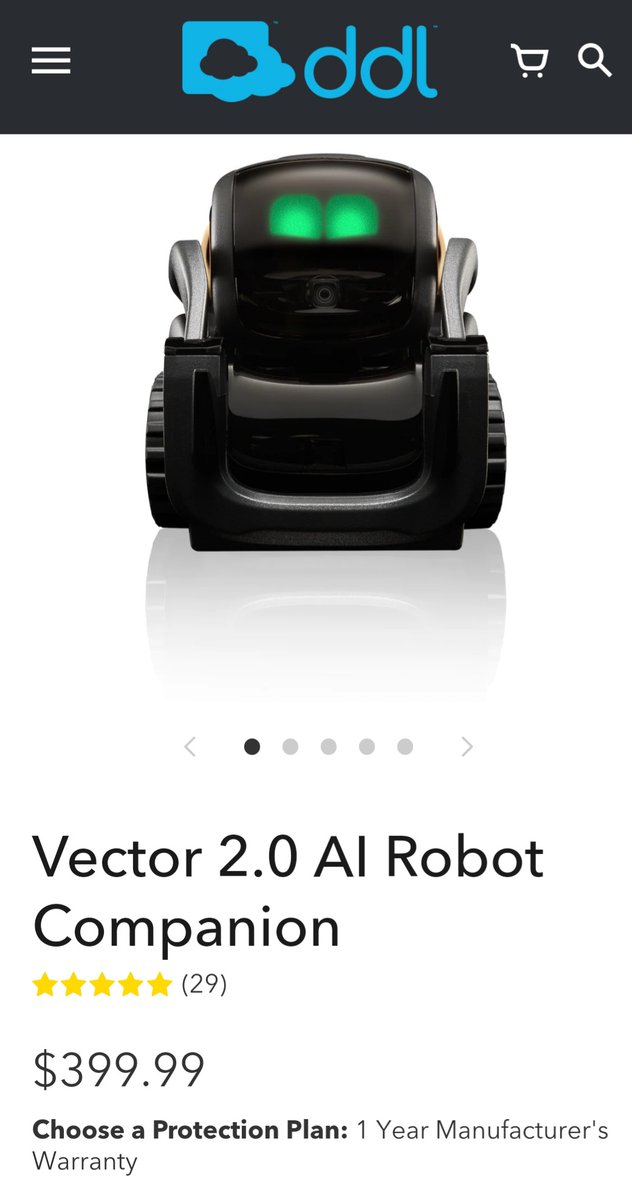 StudioxfmX's tweet image. The current price of #VectorRobot costs $399 at DDLabs unfortunately the company has gone bankrupt
People who currently own this robot and put it up for sale on #eBay or #Amazon are selling these products as New?
PLEASE NOTE!
THIS IS A SECOND HAND PRODUCT AND ABSOLUTELY NOT NEW