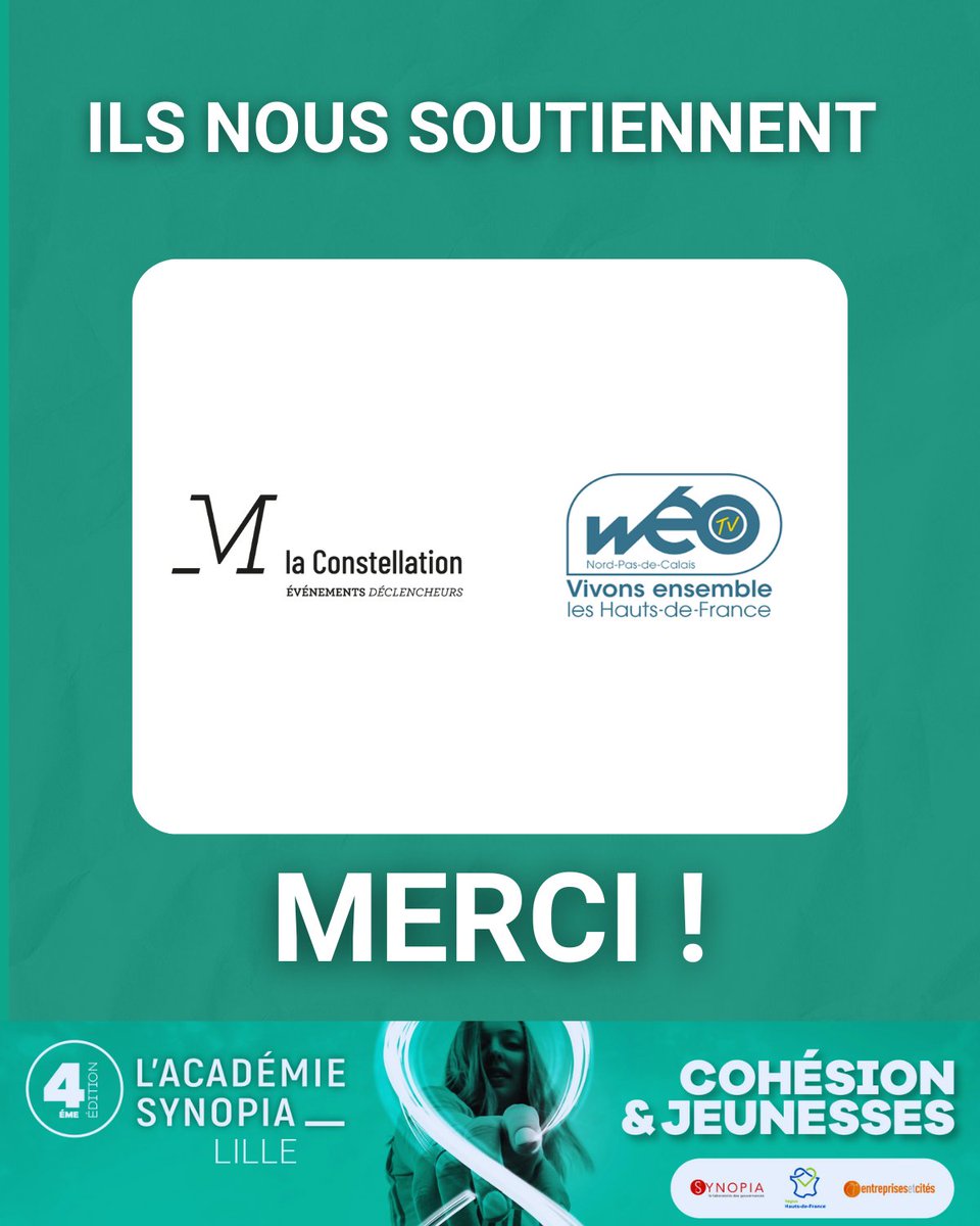 SynopiaFr's tweet image. Parce que sans eux, l’#AcadémieSynopia ne serait pas ce qu’elle est. 🙏​
 Un grand MERCI à tous nos partenaires d’avoir rendu cette nouvelle édition possible ! 

#Partenaires #Confiance #Ensemble #Professionnels