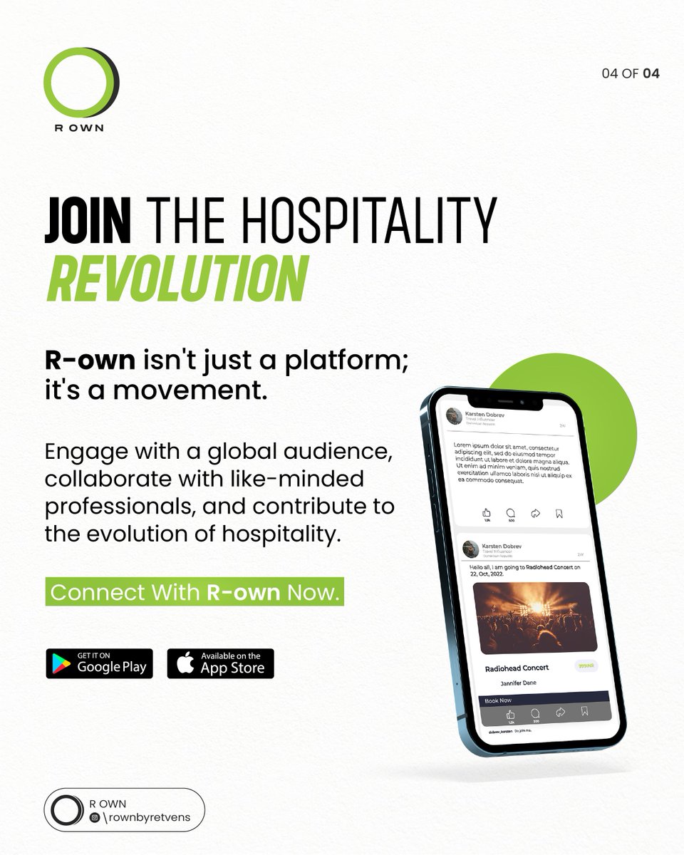 rownbyretvens's tweet photo. We are building a better tomorrow.
Not just an App but an initiative to transform hospitality by building a community of owners and experts.
.
.
#hospitality #hospitalitysector #hospitalityservices #Rownapp #rown #rownbyretvens https://t.co/NoQ16gw8Wz
