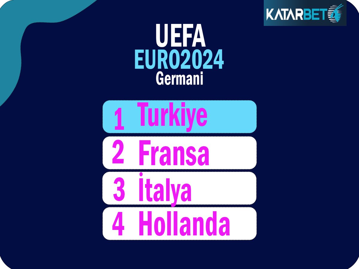 EURO2024 N:1 TURKİYE #katarbet #bet #EURO2024 #futbol #Turkiye