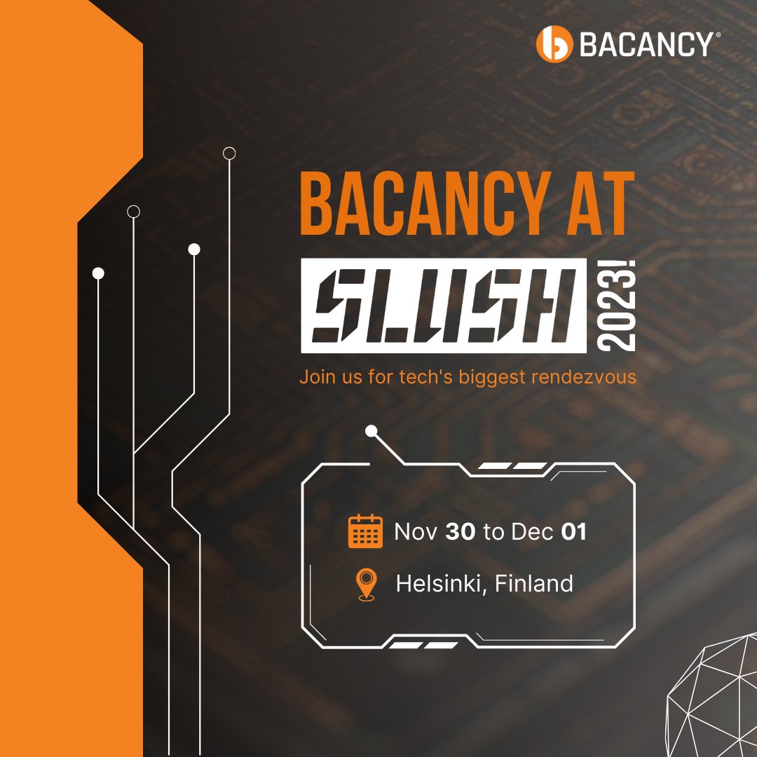 Bacancy is gearing up for the ultimate innovation playground at Slush 2023! Join us as we dive into the future of tech, connect with industry leaders, and unveil groundbreaking solutions. #Slush2023 #TechConference #GrowWithBacancy #DedicatedToInnovation #BacancyTechnology