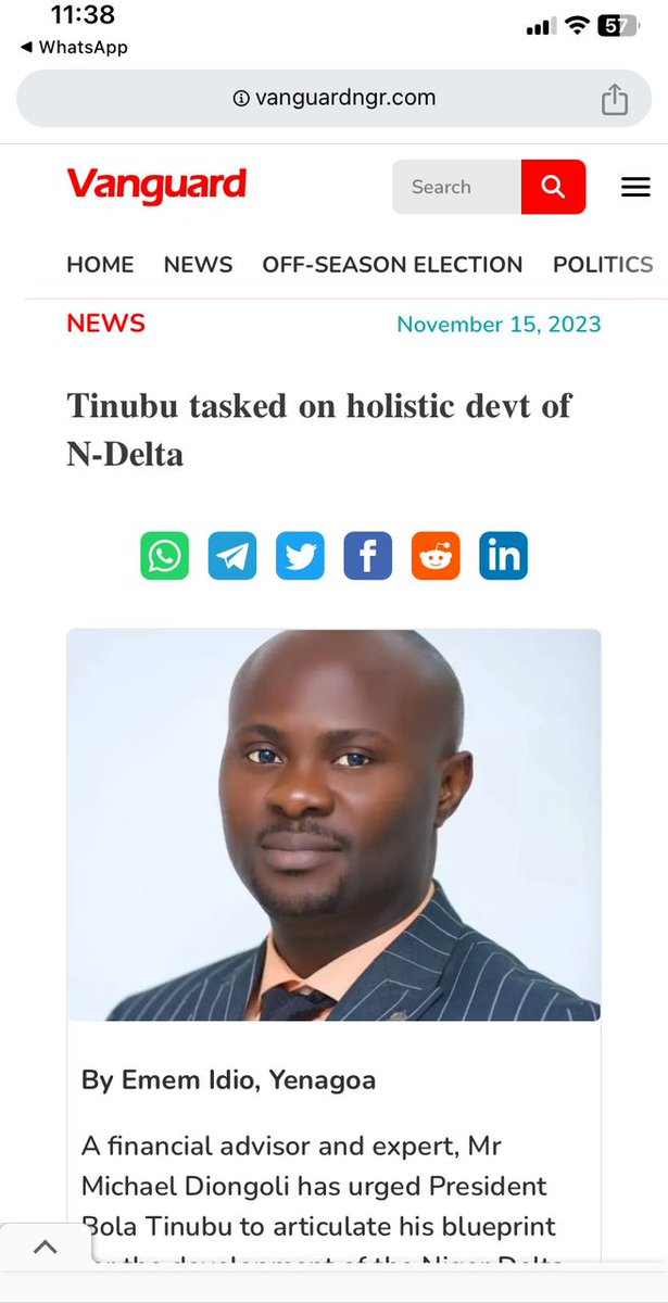 MDionFoundation's tweet photo. "We desire federal collaboration on progressive projects and initiatives within the Niger Delta and its support for Indigenous-based enterprises." - Michael Diongoli

As featured on Vanguard
https://t.co/W1GtsZ1s5T 

Bella #GenZBaddie Doyin C of O Lagos Gabriel Jesus #15mOnBet9ja https://t.co/QCztohN56Z