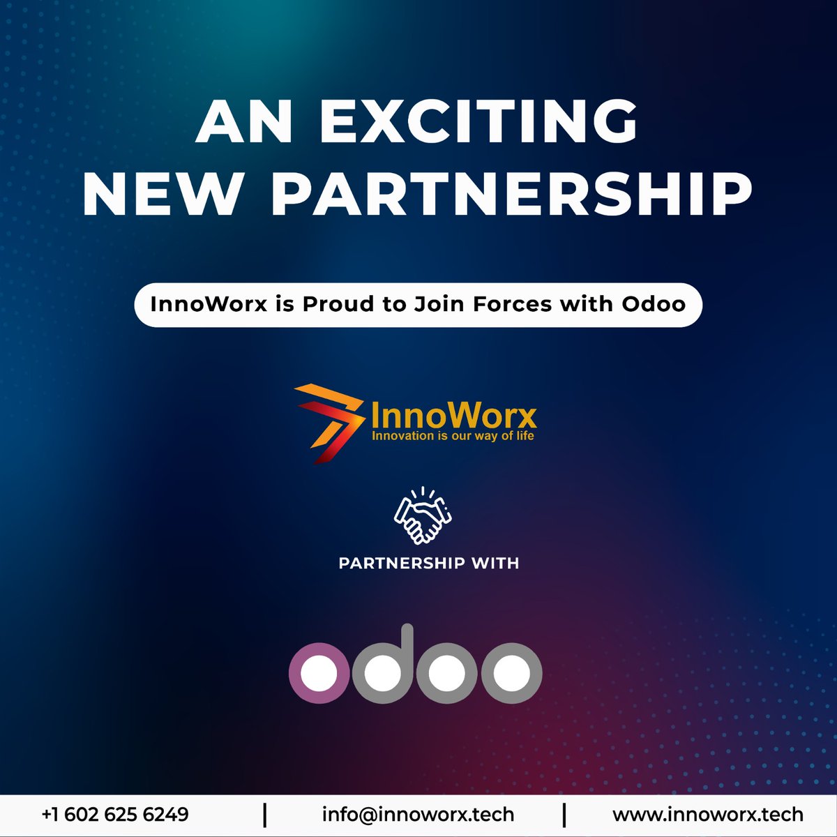 We're thrilled to announce a dynamic collaboration that's set to elevate InnoWorx to new heights! 👍😎
As our trusted implementation partner, Odoo brings a wealth of expertise and innovation to our ecosystem🌟🙌
#business #transformation #partnership #collaboration #odoo #crm