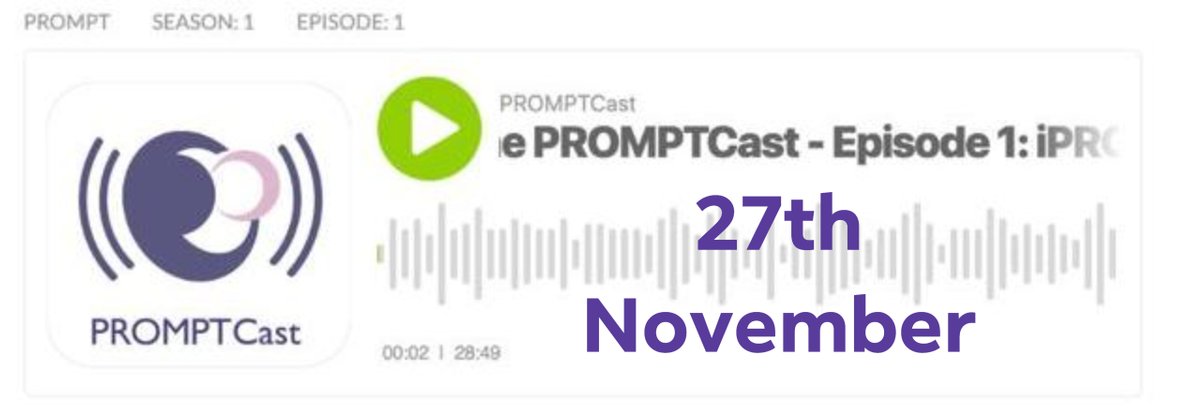 Just 5 days to go until the launch of our new PROMPTCast In our first episode we discuss: ▪️iPROMPT ▪️High spinal ▪️Impacted fetal head ▪️Implementation of PROMPT at a trust in Abu Dhabi #PROMPTCast #teamsthattraintogetherworktogether