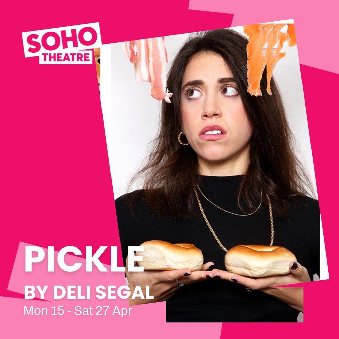 How exciting that @PickleThePlay will be back at @sohotheatre for 2 weeks in April! General on sale this Black Friday 🥯 sohotheatre.com/new-shows-in-2…