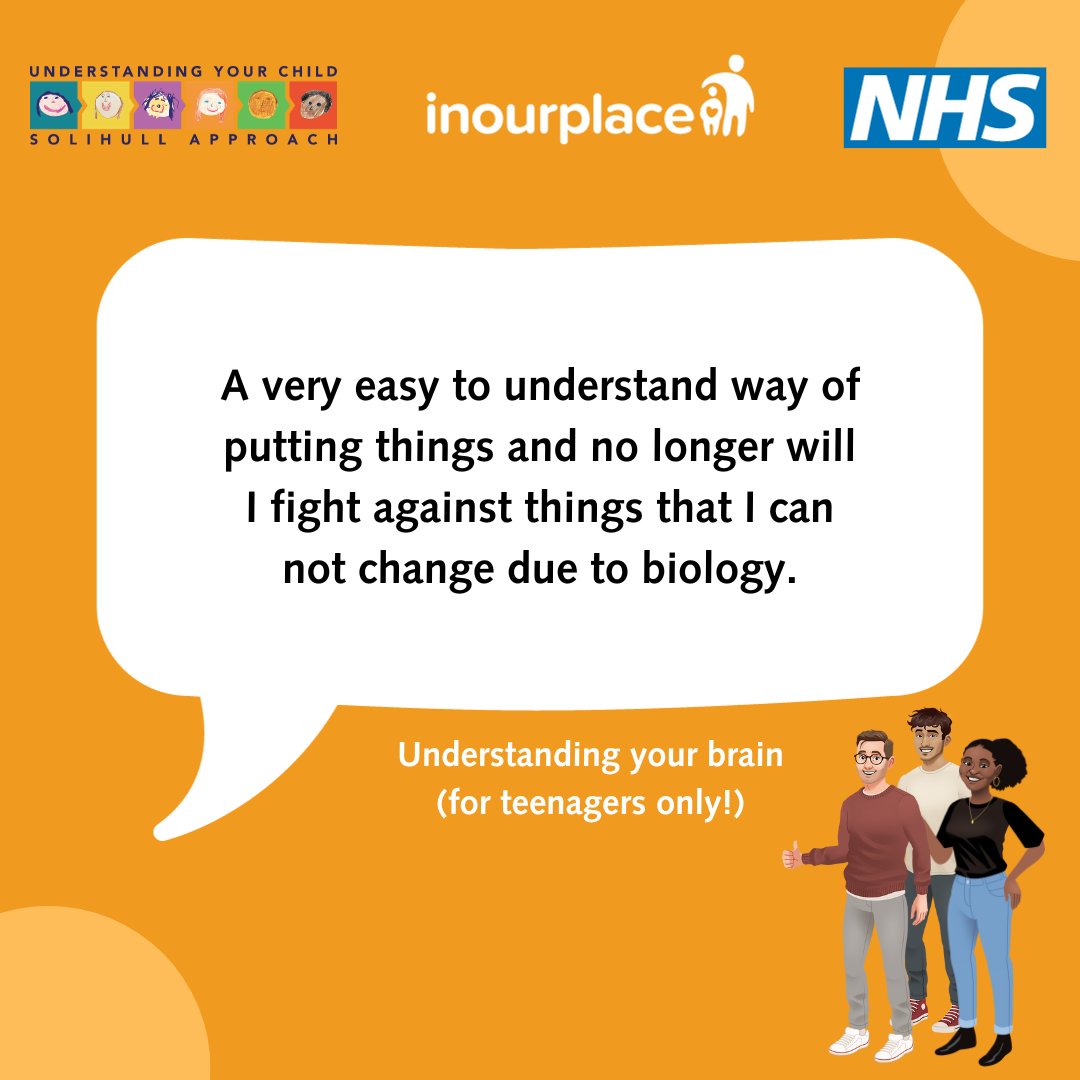 The Solihull Approach empower young people by providing them with information and resources on their brain development to help them keep informed and understand the potential changes they may be going through.

#parentingteens #braindevelopment