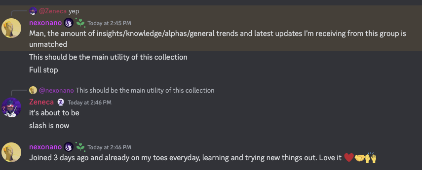And you're still not in my Discord, anon?

Get a Denizen already and join us. We will be a force to be reckoned with in this upcoming bull.