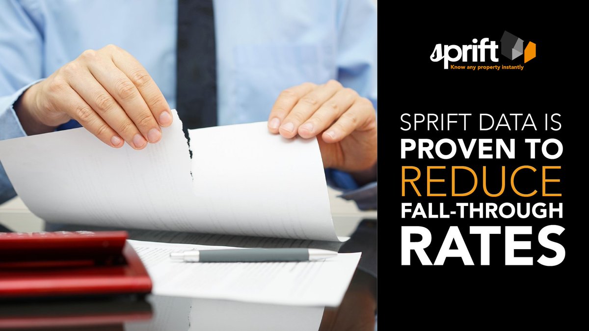 We are proven to reduce the £73,500 Estate Agents lose from Fall-Throughs per branch, per annum! Read more about how we at Sprift can help you by providing upfront information via our blog post below ⬇️

hubs.la/Q029JZZP0

#sprift #realestate #propertydata #propertyreports