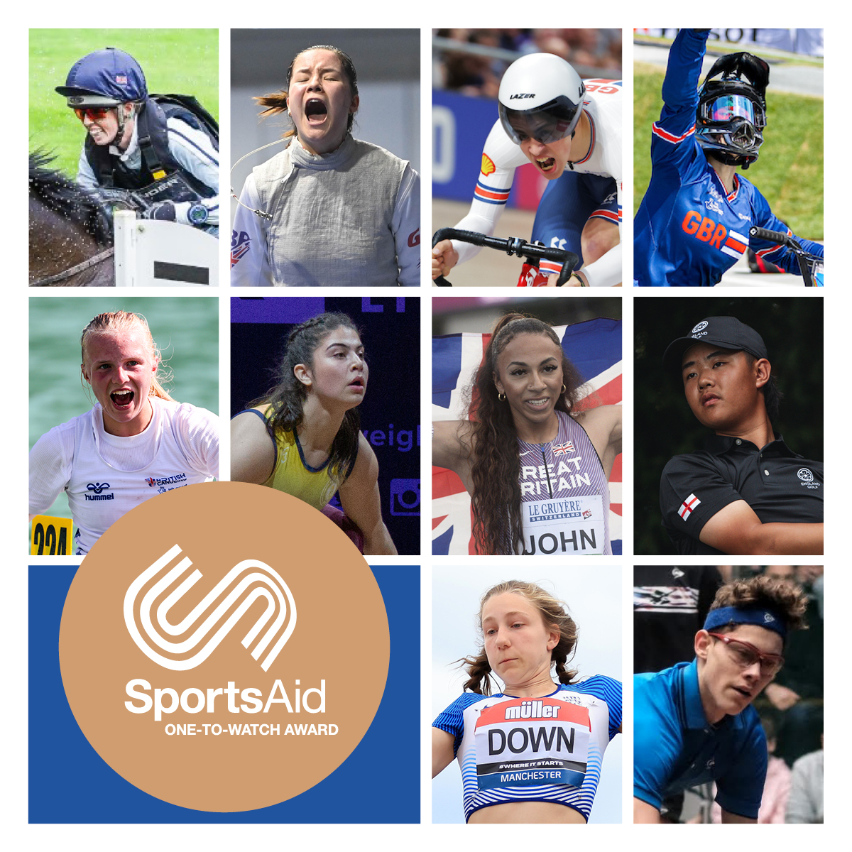 SportsAid is delighted to reveal the top 10 athletes on the shortlist for this year’s One-to-Watch Award!

The annual award, supported by Royal Bank of Canada, was launched in 2006 and looks to shine a spotlight on the stories behind Britain’s brightest young sporting prospects.