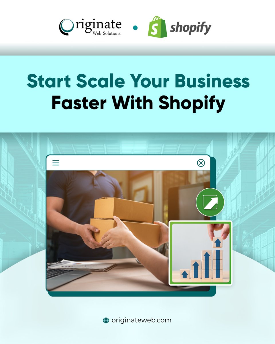OriginateWeb's tweet photo. ✨Start selling online and offline in minutes with Shopify.🤩 Enjoy the freedom to build a brand your way, grow your own customer base, and scale at your pace.

#ecommerceservices #originatewebsolution #ecommercemarketing #ecommercedevelopment #shopifydevelopment https://t.co/IweFsZY76B