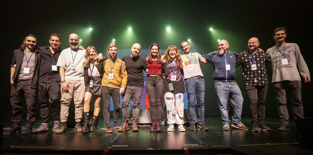 rockeinrock's tweet photo. 🏆Lova Lois, vencedora en la categoría principal de la undécima edición de Rockein
💥Sweet Rage ha sido el grupo ganador en la categoría local, Islabat se han llevado el premio al mejor proyecto en euskara y Nun, el Premio Eskarabillera
🗞 https://t.co/r8zPeL3yQV https://t.co/sSXJ6OCqeL