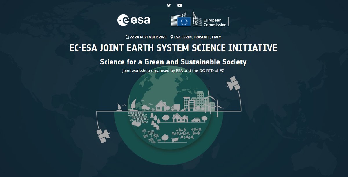 We're excited to be at the EC-ESA Joint Earth System Science Initiative Workshop at <a href="/esa/">European Space Agency</a> ESRIN. 

Presenting work from BiCOME and looking forward to networking and collaborating!

Find out more👉essi2023.esa.int

<a href="/EO_OPEN_SCIENCE/">EO OPEN SCIENCE</a> <a href="/ESA_EO/">ESA Earth Observation</a> <a href="/EU_Commission/">European Commission</a>