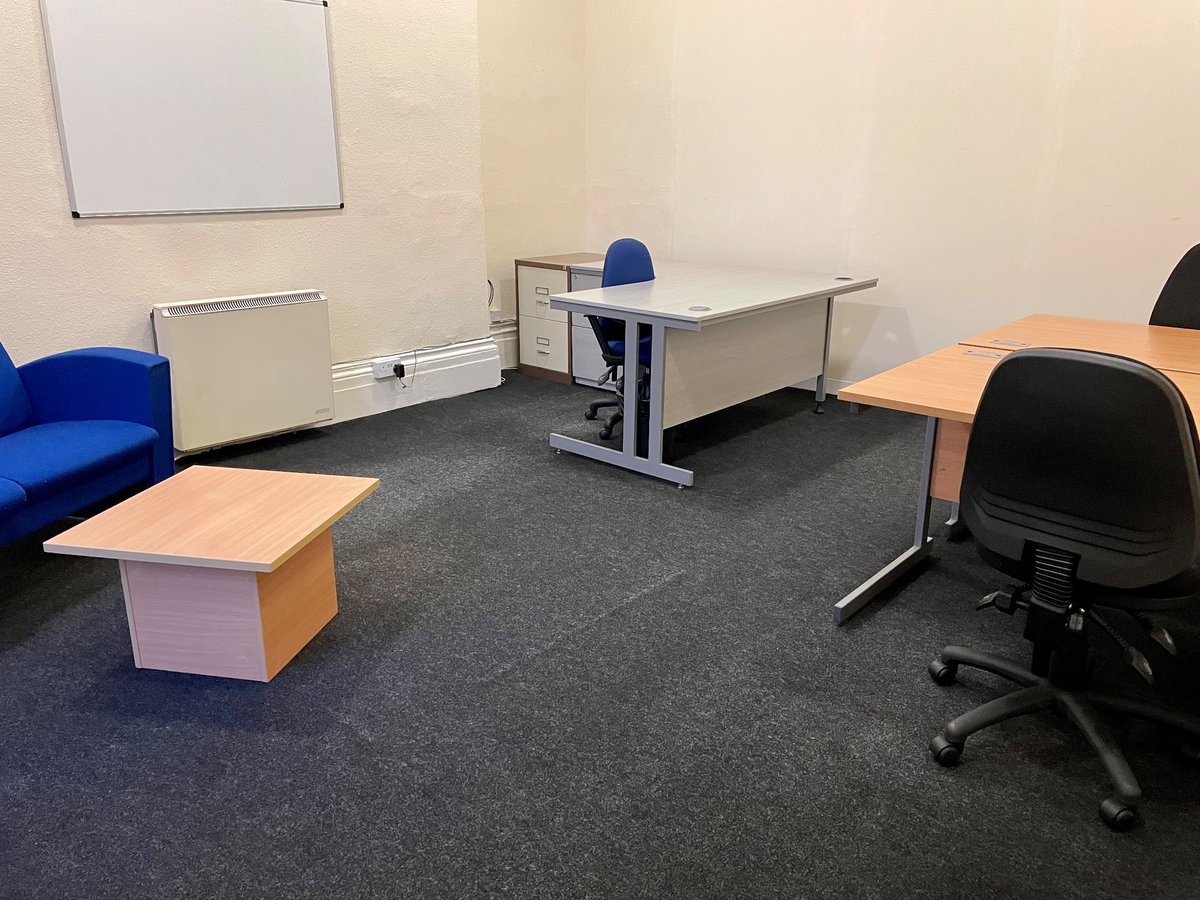 A rare opportunity to rent one of our premier serviced offices- a ground floor room for 4 with a view of the Cathedral has become available. Staffed reception, superfast broadband, no long term commitment. <a href="/WinchesterBID/">Winchester BID</a> #winchester