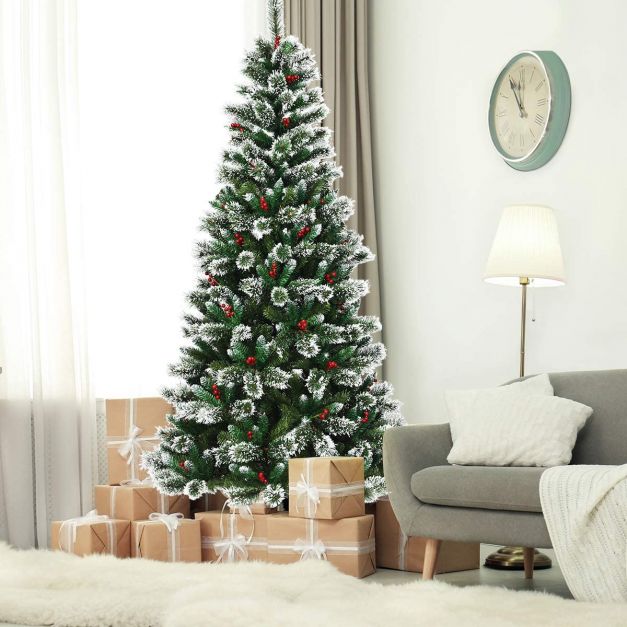 StDenise47425's tweet image. BLACK FRIDAY PRICE SLASH ⚡⚡
7Ft Snow flocked berry filled Christmas tree in our black Friday sale 3-5 Day Delivery!  
REDUCED TO £109.99 
Whilst Stock Lasts.... 
Be fast ⚡⚡🔥🔥

humblehomesco.com/product/snow-f…

#7ft #ChristmasTrees #BlackFridayDeals #HumbleHomesCo