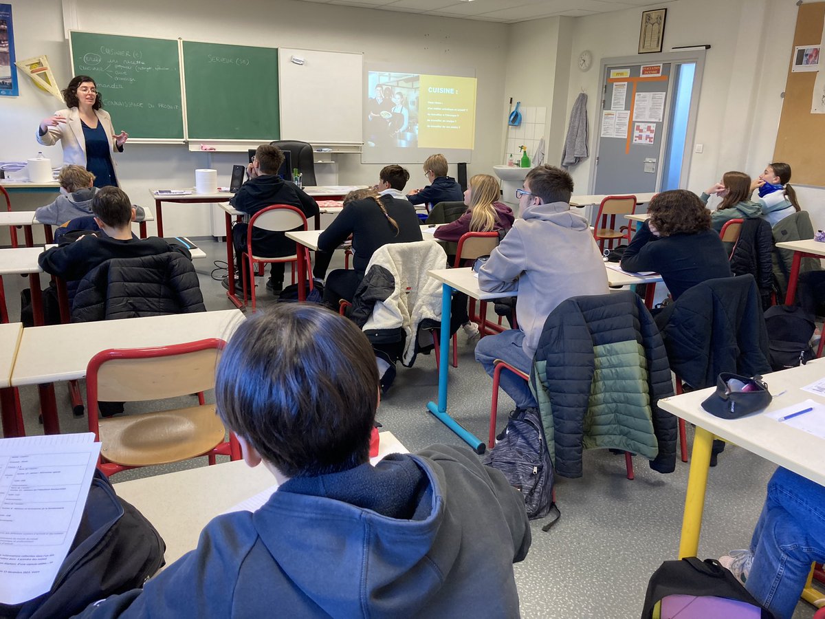 Mercredi des métiers au <a href="/camus_college/">Collège Albert Camus SOUFFLENHEIM</a> ce matin, afin de contribuer à la découverte des formations et du monde professionnel pour nos élèves de 3e et 4e.
Merci à tous les intervenants !
<a href="/acstrasbourg/">Académie Strasbourg</a>