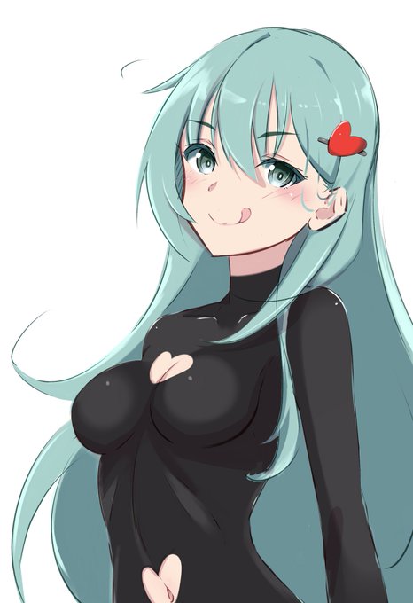 漫画用にラクガキ鈴谷を量産してなんか良い作画程度を決めるぞ👍