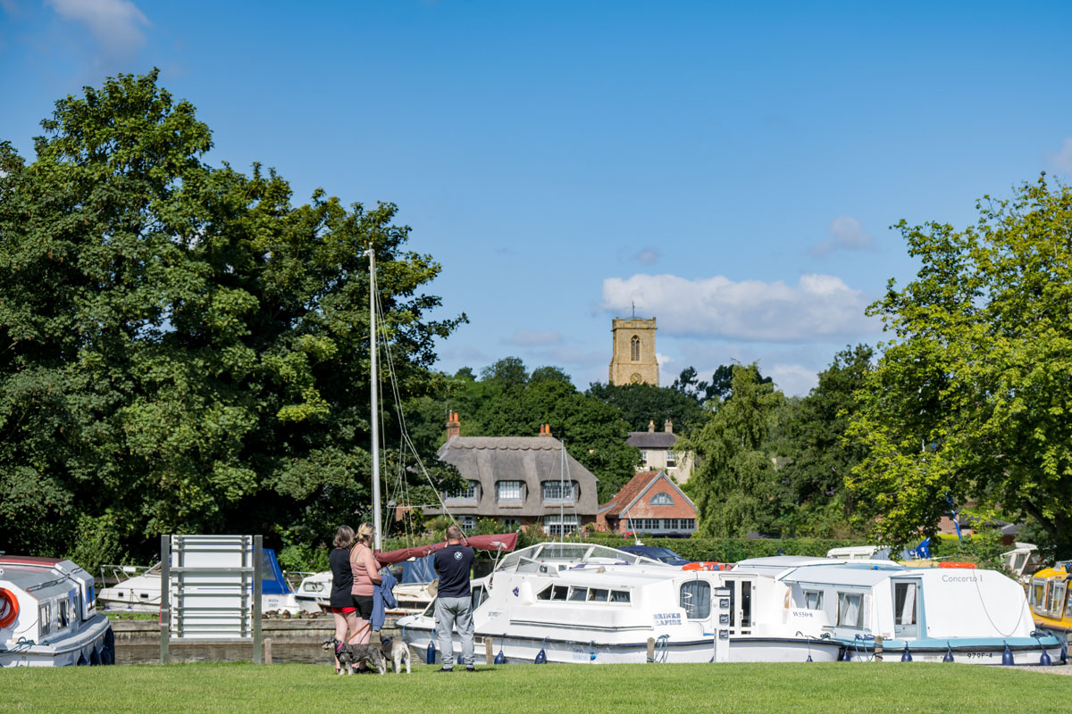 Please note that we are currently upgrading the water points at our Ranworth Staithe mooring. For the next two weeks, one water point at a time will be out of action whilst we fit new hose reels and connections. Thank you for your patience whilst these works take place.