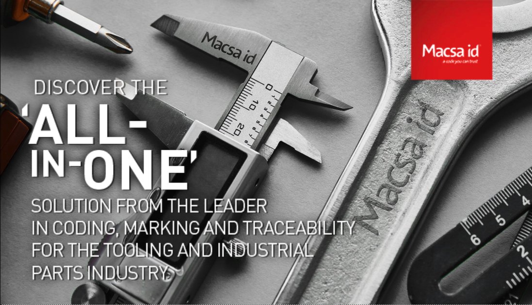 Macsa ID (@macsaidsa) on Twitter photo DISCOVER THE 'ALL-IN-ONE' SOLUTION FROM THE LEADER IN CODING, MARKING AND TRACEABILITY FOR THE TOOLING AND INDUSTRIAL PARTS INDUSTRY 🛠️
Contact us!
· Spanish version: macsa.com/todo-en-uno/
· English version: macsa.com/en/contact-wit… DISCOVER THE 'ALL-IN-ONE' SOLUTION FROM THE LEADER IN CODING, MARKING AND TRACEABILITY FOR THE TOOLING AND INDUSTRIAL PARTS INDUSTRY 🛠️
Contact us!
· Spanish version: macsa.com/todo-en-uno/
· English version: macsa.com/en/contact-wit…